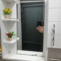 آیینه باکس دار حمام و دسشویی به همراه شلف حمام|لوازم حمام|شیراز, اصلاحنژاد|دیوار