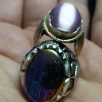 انگشتر نقره حدید و عین الحر|بدلیجات|یزد, |دیوار