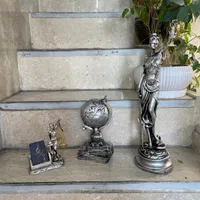 ست دکوری رومیزی وکلا / مجسمه فرشته عدالت|مجسمه، تندیس، ماکت|تهران, فلسطین (میدان انقلاب)|دیوار