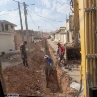 اجاره مینی بیل زنجیری همراه با پیکور|خدمات حمل و نقل|مسجد سلیمان, |دیوار