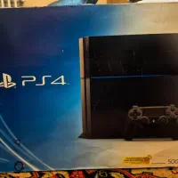 ps4 fat 500g به همراه دوربین و تعدادی دیسک بازی