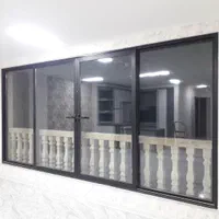 پنجره دوجداره upvc و الومینیوم و توری کشویی