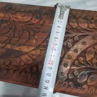 جعبه چوبی منبت ساده کار دست|صنایع دستی و سایر لوازم تزئینی|تهران, ارجمندی راد|دیوار