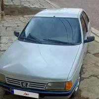 پژو ۴۰۵ نقری ای مدل ۹۱ دو گانه