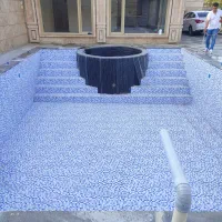 کاشیکاری سرامیک موزاییک پله کف دیوار