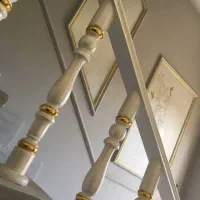 نقاشی حرفه ای ساختمان و پتینه و ورق طلا