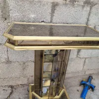 میز کنسول شیشه ای