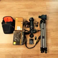 دوربین حرفه ای D5200 Nikon با لنز 200-18 نیکون