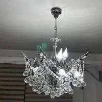 دو عدد لوستر برنجی بدون ایراد و کاملا سالم|لوستر و چراغ آویز|تبریز, |دیوار