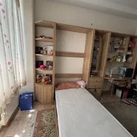 سرویس خواب یک نفره از برند کم جا چوب|تخت و سرویس خواب|تهران, جنت‌آباد مرکزی|دیوار