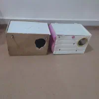 دوعددخونه عروس هلندی وطوطی سانان