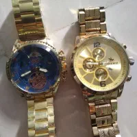 ساعت شیک مجلسی طلایی ساعت مچی ساعت دیواری عتیقه