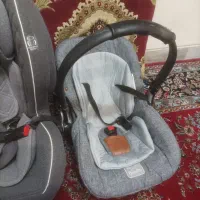 صندلی خودرو کودک به همراه کریر کودک|کالسکه و لوازم جانبی|قم, قم نو|دیوار