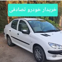 206 SD معاوضه با خودرو تصادفی