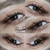 خدمات وآموزش اکستنشن مژه و لیفت ابرو ومژه|خدمات آرایشگری و زیبایی|کرمان, |دیوار