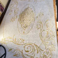 فرش فانتزی گل برجسته