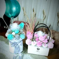 باکس شمع گل نوزادی