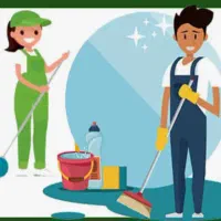 نظافت راه پله و منزل  باغچه   اثاث خونه  کچ کاری