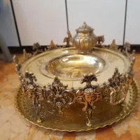 jillسکا سناتور منقل برنجی ذغالی زغالی سماور  hio
