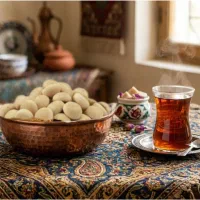 طعم شیرین خاطرات با حاج‌بادام‌های ترد و خوشمزه