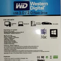 فلش ۶۴ گیگ وسترن دیجیتال|قطعات و لوازم جانبی رایانه|قم, امامزاده ابراهیم|دیوار