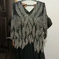 پیراهن جواهر دوزی