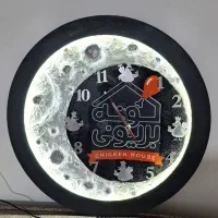 ساعت طرح ماه تبلیغاتی|ساعت دیواری و تزئینی|بابل, |دیوار