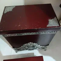 جا دستمال کاغذی و سطل چوب|صنایع دستی و سایر لوازم تزئینی|تهران, منیریه|دیوار
