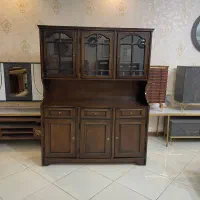کتابخانه قدیمی آنتیک چوبی