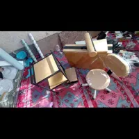 ترولی چوبی و تخت ثابت چوبی|آرایشگاه و سالنهای زیبایی|اصفهان, فجر|دیوار