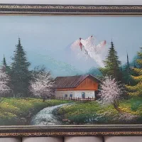 تابلوی نقاشی منظره زیبا