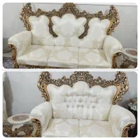 مبل سلطنتی ۷نفره|مبلمان خانگی و میز عسلی|رفسنجان, |دیوار