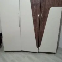 کمد لباس بزرگ دوتکه