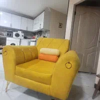 فروش مبل نیم ست ۷ نفره.|مبلمان خانگی و میز عسلی|تهران, مدائن|دیوار