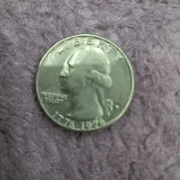 سکه کوارتر آمریکایی|کلکسیون سکه، تمبر، اسکناس|اردبیل, |دیوار