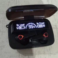 ایرپاد اصل ضدآب بلوتوثی M19  پاوربانک و چراغ قوه