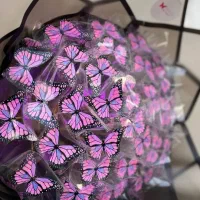 دسته گل پروانه ای|گل مصنوعی|اردبیل, |دیوار