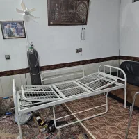 تخت بیمار  دو شکن  درحد آک