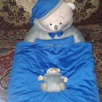 تشک گارد دار خرس تدی رنگ طوسی|اسباب و اثاث بچه|زاهدان, |دیوار
