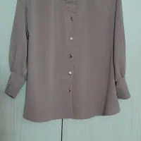 شومیز نسکافه ای بسیار شیک و مرتب
