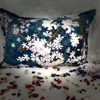 روبالشتی پنبه دوزی لبه دار عمده