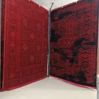 فرش ۶ متری مشکی قرمز زخیم ۷۰۰ شانه