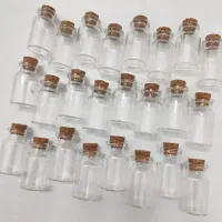 ویال گیفت با درب چوب پنبه ای