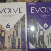 کتاب زبان Evolve 6