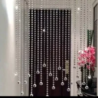 پرده کریستالی شیک و جذاب ترند