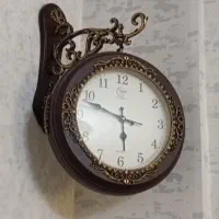 ساعت دیواری دوطرفه باموتور کم مصرف
