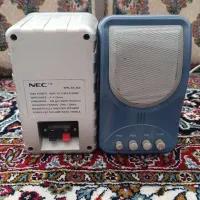 دوعدد باند اسپیکر برقی جنسش NEC اصلی|سیستم صوتی خانگی|سنندج, |دیوار