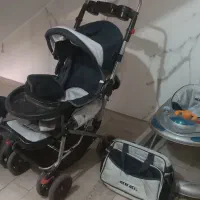 ست کالسکه وتاب بچه