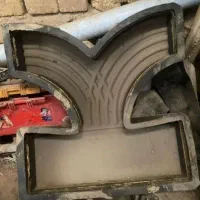 قالب های موزاییک پلیمری و واش بتنی و جدول|مصالح و تجهیزات ساختمان|نیشابور, شهرک رضوی|دیوار