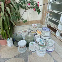 بشقاب چینی ومیلا مین